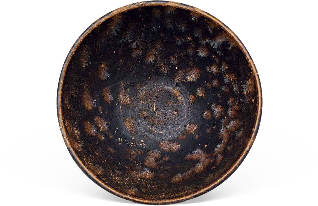 A Jizhou Bowl With Tortoise-Shell Markings · Song Dynasty (960-1279)