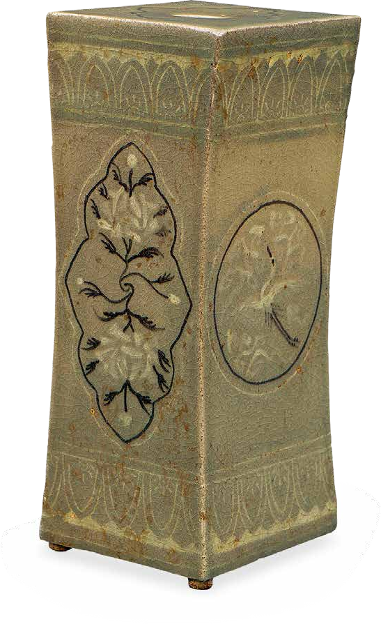 A Korean Celadon Pillow · Song dynasty (960-1279)