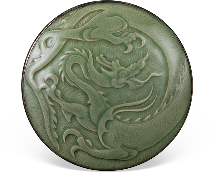 An Olive-Green “Mysterious Colour” Yue Ware Celadon · Song Dynasty (960-1279)